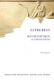 Couverture Oeuvre poétique et autres fragments Editions Les Belles Lettres 2012