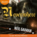 Couverture Neverwhere Editions Audiolib 2022