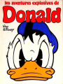 Couverture Les aventures explosives de Donald  Editions Le Livre de Paris 1975