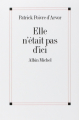 Couverture Elle n'était pas d'ici Editions Albin Michel 2014
