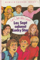 Couverture Les sept saluent Lucky Star Editions Hachette (Bibliothèque Rose) 1982