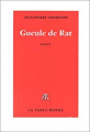 Couverture Gueule de rat Editions de La Table ronde 1998