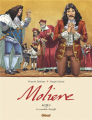 Couverture Molière (BD), tome 2 : Le scandale tartuffe Editions Glénat 2022