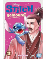 Couverture Stitch et le Samouraï, tome 3 Editions Nobi nobi ! (Disney Manga) 2022