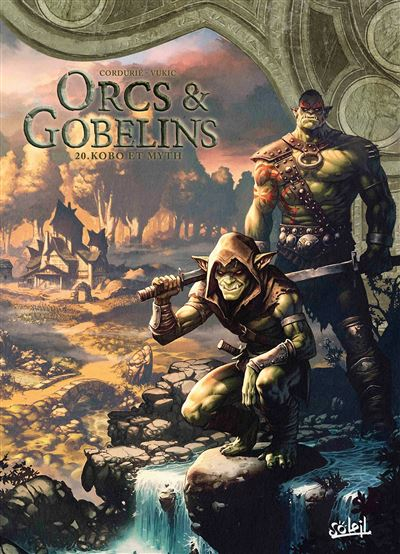 Couverture Orcs & Gobelins, tome 20 : Kobo et Myth