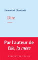 Couverture Dire Editions Mercure de France 2022