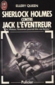 Couverture Sherlock Holmes contre Jack l'Eventreur Editions J'ai Lu (Policier) 2001