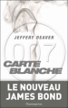 Couverture Carte Blanche Editions Flammarion 2011