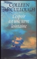 Couverture L'espoir est une terre lointaine Editions France Loisirs 2001