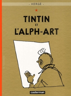 Couverture Les aventures de Tintin, tome 24 : Tintin et l'alph-art