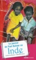 Couverture Le journal de Paul Balmer en Inde Editions Mango (Jeunesse) 2007