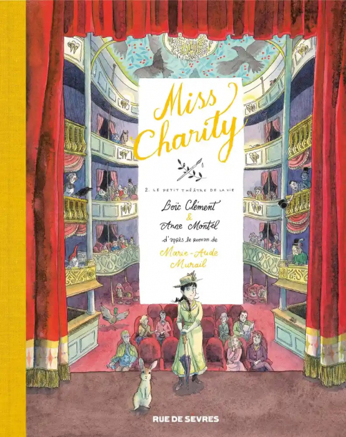 Couverture Miss Charity, tome 2 : Le petit théâtre de la vie