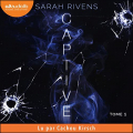Couverture Captive (Rivens), tome 1 Editions Audiolib (Suspense) 2022