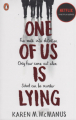 Couverture One of us is lying, tome 1 : Qui ment ? Editions Penguin books 2017