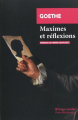 Couverture Maximes et réflexions  Editions Rivages (Poche - Petite bibliothèque) 2022