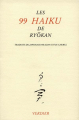 Couverture Les 99 haïku de Ryôkan Editions Verdier 1990