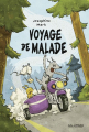 Couverture Voyage de malade  Editions Gallimard  (Bande dessinée) 2023
