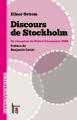 Couverture Discours de Stockholm : En réception du Nobel d'économie 2009 Editions C&F 2021