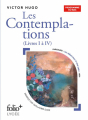 Couverture Les Contemplations Editions Folio  (+ Lycée) 2019