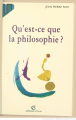 Couverture Qu'est-ce que la philosophie Editions Armand Colin 1997