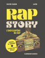 Couverture Rap story  l'encyclopédie du rap Editions Flammarion (Jeunesse) 2022