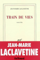Couverture Train de vie  Editions Gallimard  (Blanche) 2003