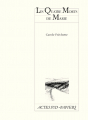 Couverture Les quatre morts de Marie Editions Actes Sud (Papiers) 1998