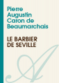 Couverture Le Barbier de Séville Editions Une oeuvre du domaine public 2022