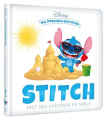 Couverture Stitch fait des châteaux de sable Editions Disney / Hachette (Mes premières histoires) 2021