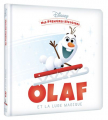 Couverture Olaf et la luge magique Editions Disney / Hachette (Mes premières histoires) 2021