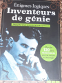 Couverture Énigmes logiques : Inventeurs génie Editions Naumann et Gobel 2022