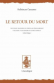 Couverture Le retour du mort Editions Chandeigne 2012