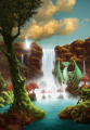 Couverture L'orbitaorlus, tome 3 : La forêt de souad Editions Fantasy Parc 2018