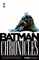 Couverture Batman Chronicles, tome 03 : 1988, partie 1 Editions Urban Comics (DC Chronicles) 2023