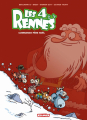Couverture Les 4 rennes, tome 1 : Commando père Noël Editions Kramiek 2015