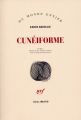 Couverture Cunéiforme Editions Gallimard  (Du monde entier) 2003