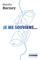 Couverture Je me souviens... Editions Gallimard  (L'imaginaire) 2023