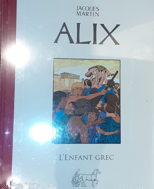 Couverture Alix, tome 15 : L'Enfant grec