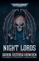 Couverture Night Lords, tome 1 : Le Chasseur d'Âme Editions Black Library (Warhammer) 2022