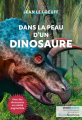 Couverture Dans la peau d'un dinosaure Editions humenSciences (Mondes animaux) 2023