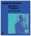 Couverture Poèmes de minuit, inédits 1936 - 1940 Editions Seghers 2023