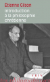 Couverture Introduction à la philosophie chrétienne Editions Vrin 2011