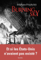 Couverture Burning Sky Editions Denoël (Lunes d'encre) 2023