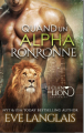 Couverture Le clan du lion, tome 1 : Quand un alpha ronronne Editions Langlois 2020
