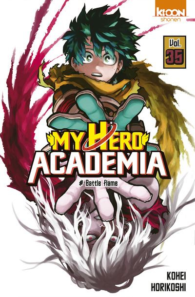 Couverture My Hero Academia, tome 35 : Battle flame