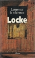 Couverture Lettre sur la tolérance Editions Fleuron 1995