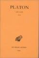 Couverture Oeuvres complètes, tome 12, partie 1 : Les Lois, livres VII-X Editions Les Belles Lettres (Collection des universités de France - Série grecque) 2003