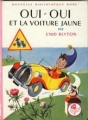 Couverture Oui-Oui et la voiture jaune Editions Hachette (Nouvelle bibliothèque rose) 1962