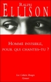 Couverture Homme invisible, pour qui chantes-tu? Editions Grasset (Les Cahiers Rouges) 2002