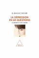 Couverture La dépression en 60 questions  Editions Odile Jacob (Psychologie) 2011
